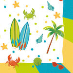 Servetten Beach met Krab 16 stuks Op is Op