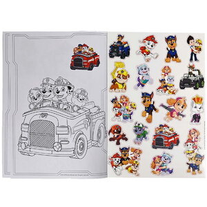 Kleurboek Paw Patrol met stickers