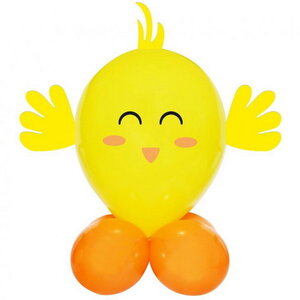 Knutselballon Kuiken Op is Op