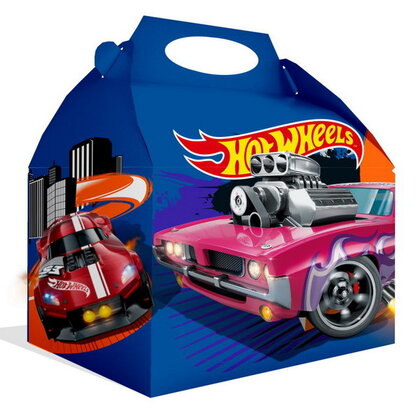 Lunch box Hot Wheels 4 stuks