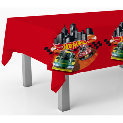 Tafelkleed Hot Wheels 120cm x 180cm