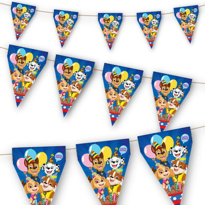 Vlaggenlijn Paw Patrol Party 3 meter