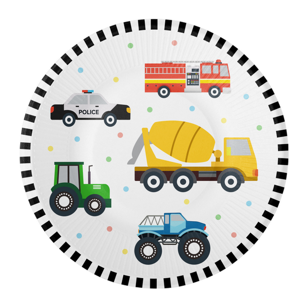 Gebaksbordjes trein - Alles voor een kinderverjaardag Gebaksbordjes trein - Alles voor een kinderverjaardag