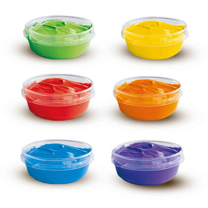 Vingerverf 6 kleuren