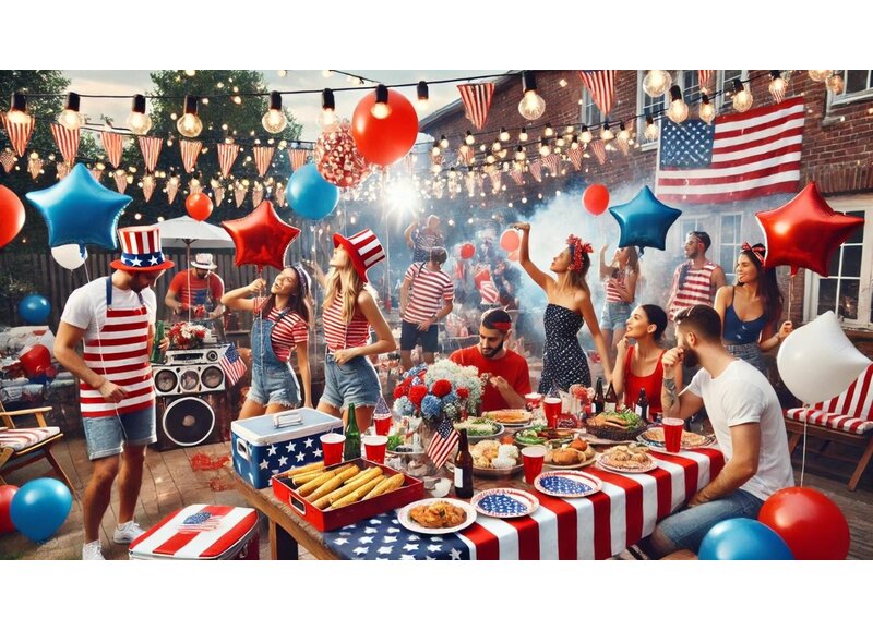 USA themafeest versiering USA themafeest versiering