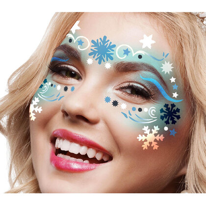 Make-up set sneeuwvlokken