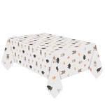 Tafelkleed met boerderij figuren dieren papier Op is Op