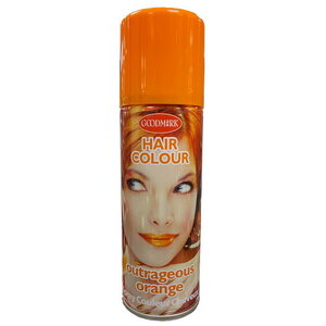 Hairspray oranje Op is Op