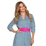 Riem neon roze Op is Op