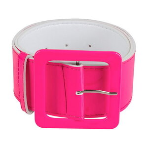 Riem neon roze Op is Op