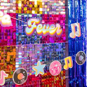 Slinger Disco Fever iridescent 100cm x 17cm