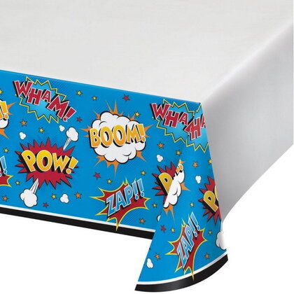 Tafelkleed Superhelden POW