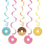Hangdecoratie Donut 5 stuks