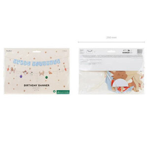 Slinger Honden luxe happy birthday Op is Op