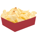Chips bakjes rood 5 stuks