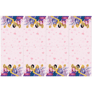 Tafelkleed Disney Prinsessen plastic 120cm x 180cm