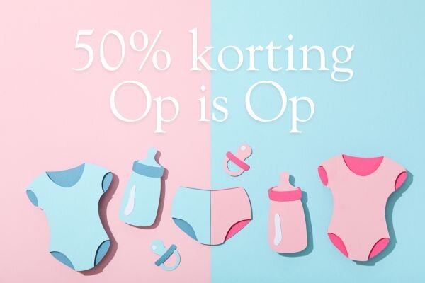 Geboorte Gender Reveal Op is Op