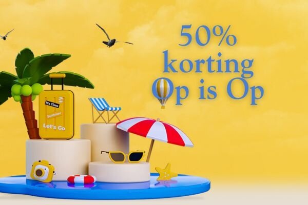 Zomer feestartikelen Op is Op