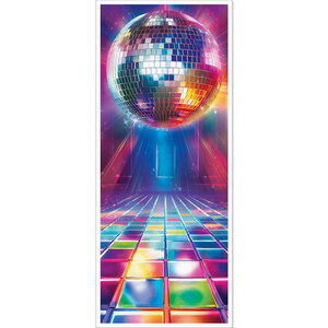 Deurposter Disco Op is Op
