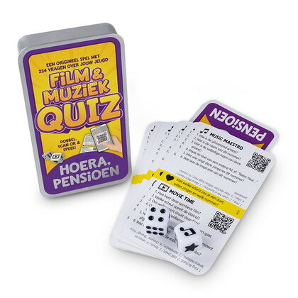 Film en Muziek Quiz Pensioen
