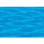 Wanddecoratie zeewater 1.2m x 12.1 meter plastic
