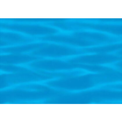 Wanddecoratie zeewater 1.2m x 12.1M Op is Op