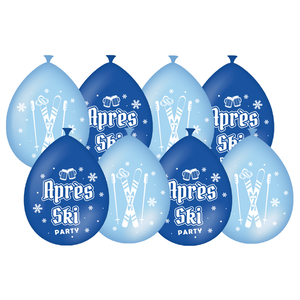 Ballonnen Après Ski 8 stuks
