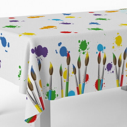 Tafelkleed Knutselen papier 137cm x 243cm