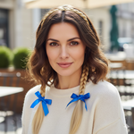 Diadeem met vlechten blond Op is Op