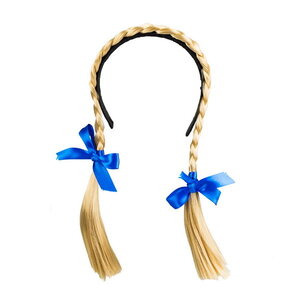 Diadeem met vlechten blond Op is Op