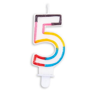 Kaars 5 jaar