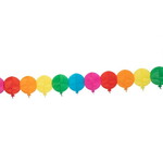 Slinger ballonnen gekleurd 6 meter