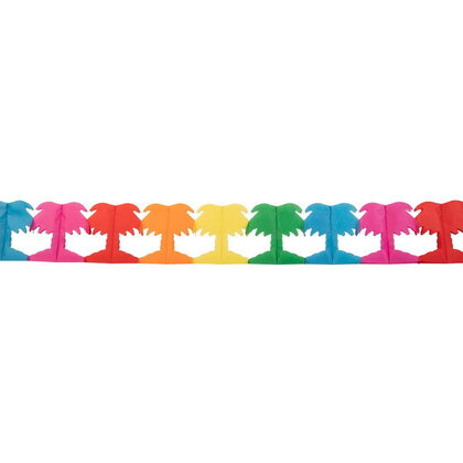 Slinger Palmbomen gekleurd 6 meter