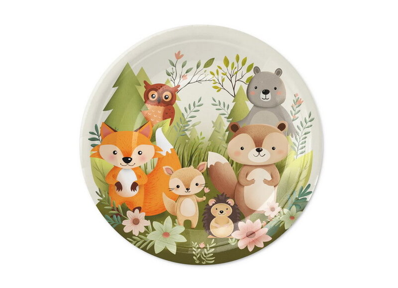 Bosdieren versiering en feestartikelen