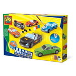 Gieten en schilderen - Auto's Op is Op