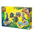 Gieten en schilderen - Dinosaurussen Op is Op