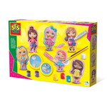 Gieten en schilderen - Fashion GIrls Op is Op