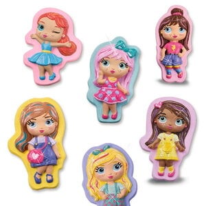 Gieten en schilderen - Fashion GIrls Op is Op