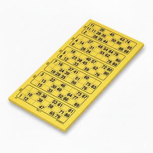 Bingokaarten 600 stuks