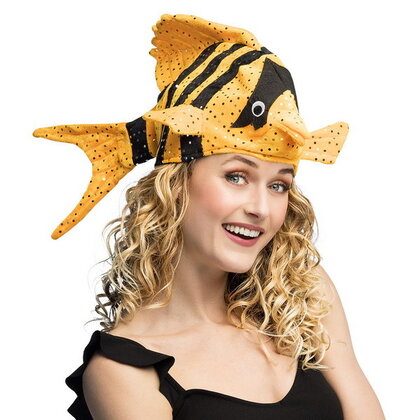 Hoed tropische vis oranje