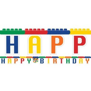 Letterslinger Happy Bithday Block Party 2.13m