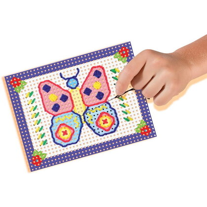 SES Ik leer borduren Op is Op