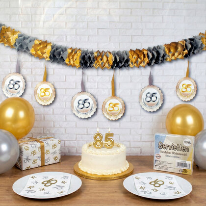 Servetten 85 jaar 20 stuks