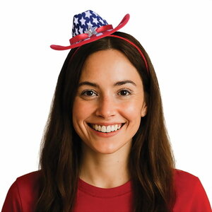 Diadeem mini hoedje USA  Op is Op