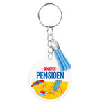 Sleutelhanger Pensioen Niets moet niksen mag