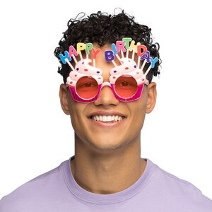 Bril Happy Birthday Op is Op