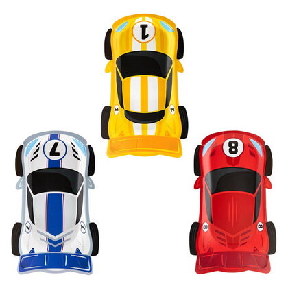 Bordjes autorace 6 stuks