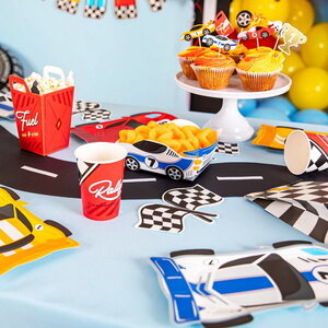 Prikkers autorace 7  stuks