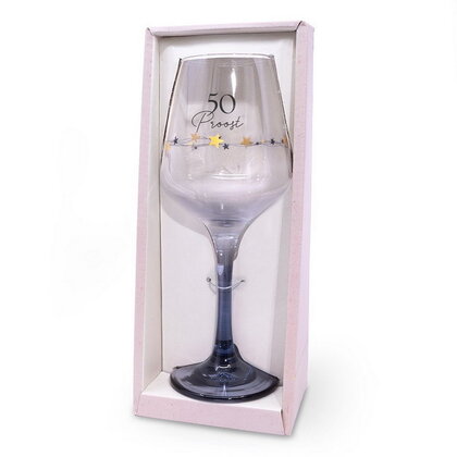 Wijnglas 50 proost luxe