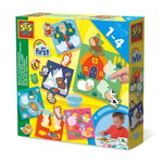 SES Waar woon ik? Dieren plakken